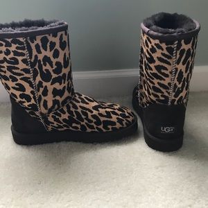 Leopard Print Uggs